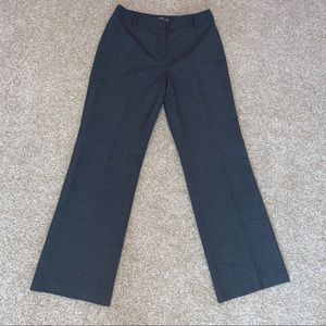 NWOT Ann Taylor Wool Blend Grey Trouser Mid to High Rise Pants